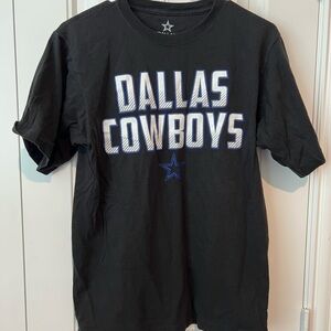 NFL Dallas Cowboys Young Men's Black Tee